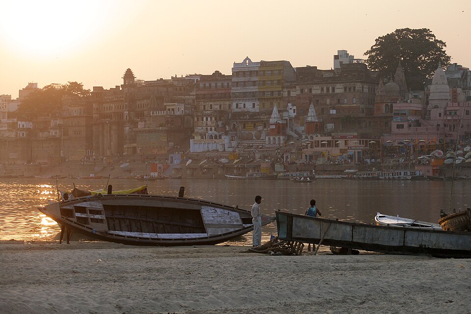 Varanasi, India, Sunset in Varanasi — Varanasi, India