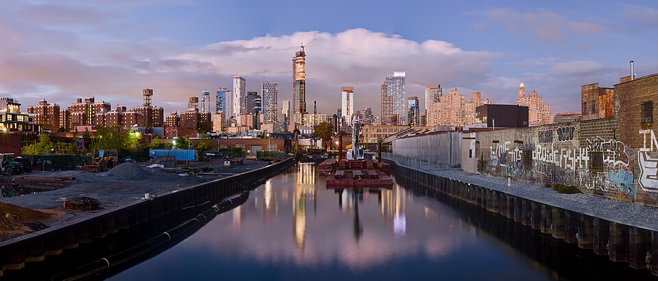 Union Street Gowanus New York October 2021 HDR panorama — New York City, United States