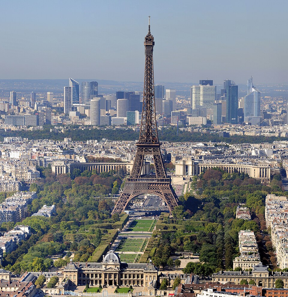 Paris - Eiffelturm und Marsfeld2 — Paris, France