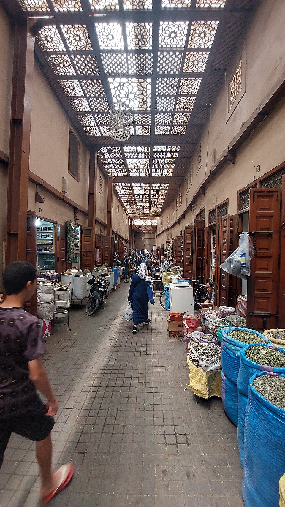 Marrakech souk met kruiden (52094554985) — Marrakech, Morocco