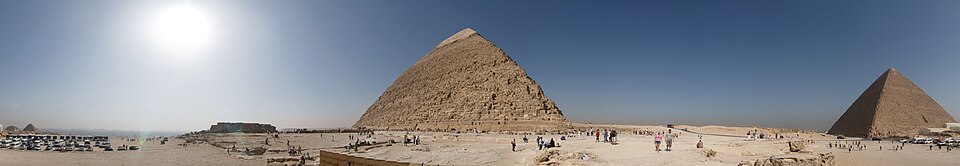 Giza pyramid complex - 360 — Giza, Egypt