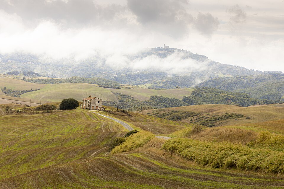 Landscape of Tuscany — Val d'Orcia, Italy