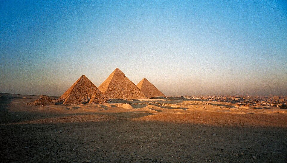 The Giza Pyramids Bruno Girin 2005 — Giza, Egypt