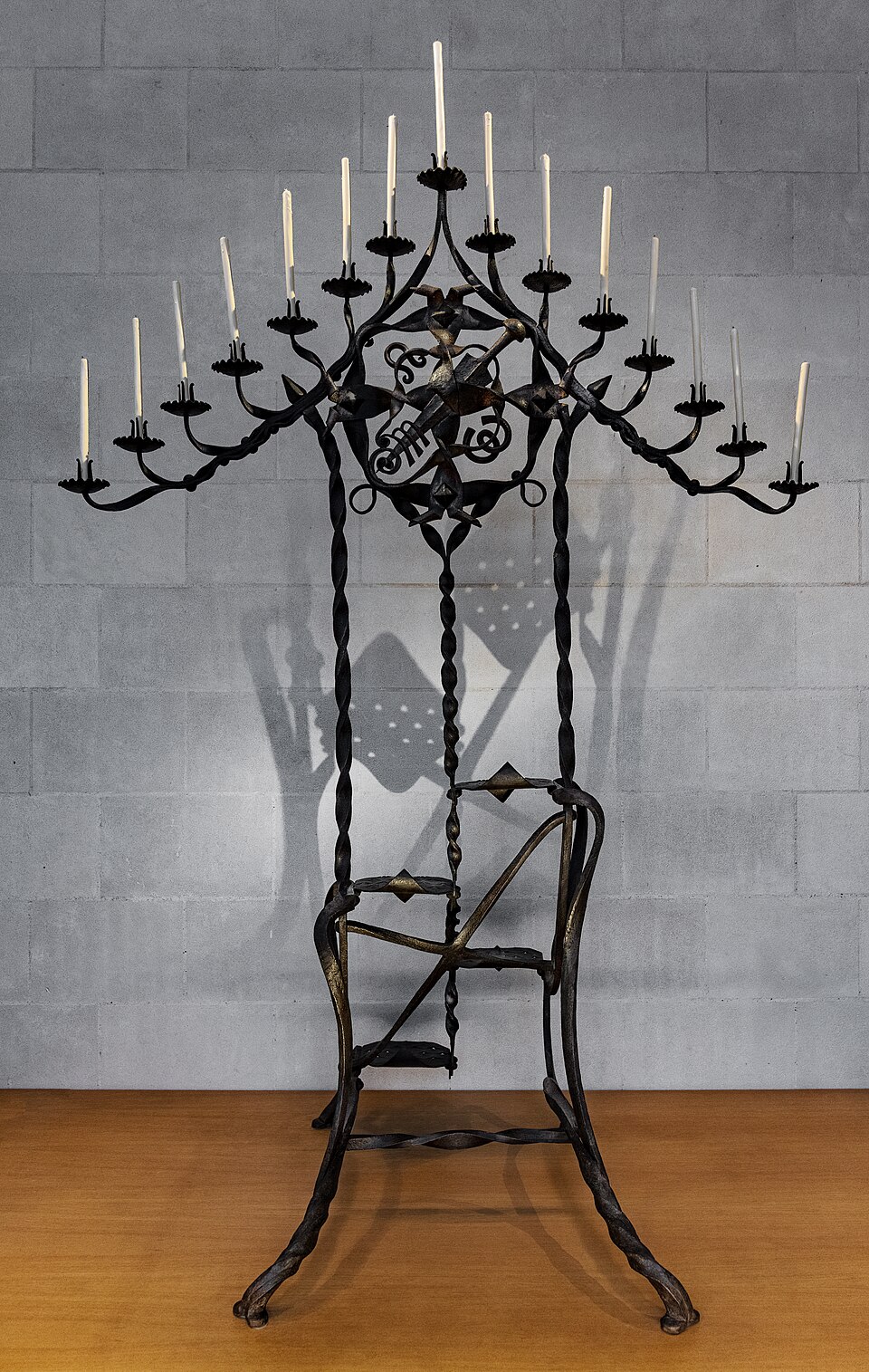 (Barcelona) Tenebrae Candelabra - Antoni Gaudí - Museums of the Sagrada Família — Barcelona, Spain