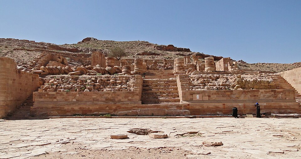 Great Temple of Petra - Upper Temenos — Petra, Jordan
