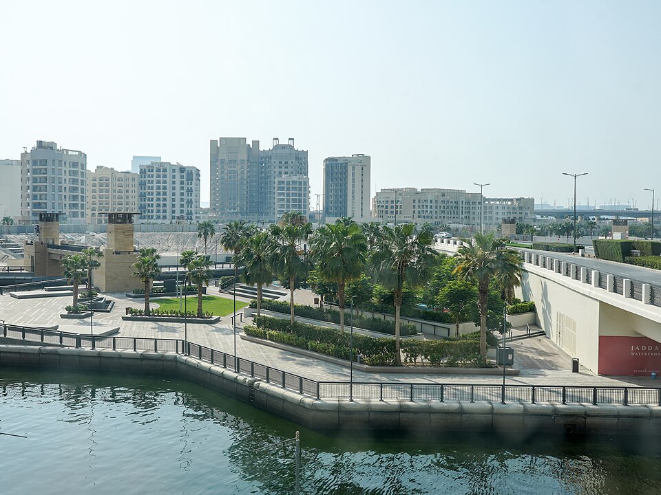 Jaddaf Skyline View Dubai Jul23 A7C 05226 — Dubai, United Arab Emirates