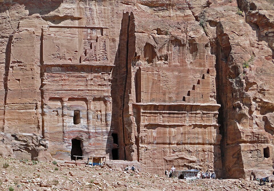 Silk Tomb, Petra 01 — Petra, Jordan