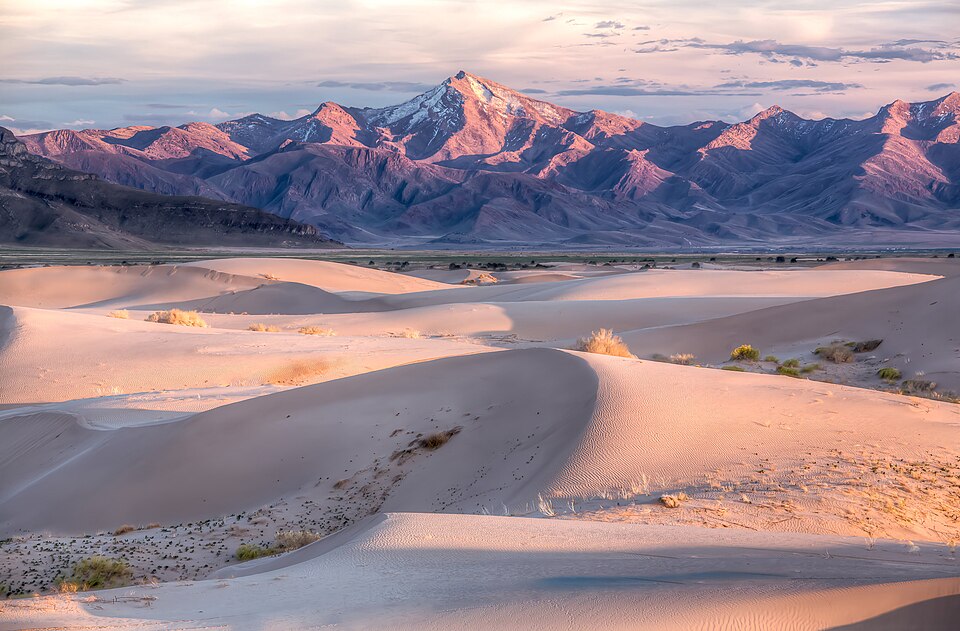 Utah Dunes Landscape - West Desert District — Erg Chebbi, Morocco