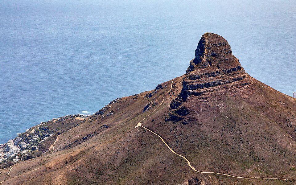 Cape Town (ZA), Table Mountain, Blick auf Lion's Head -- 2024 -- 2761 — Cape Town, South Africa