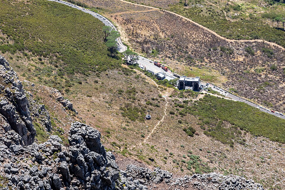 Cape Town (ZA), Table Mountain, Seilbahn, Talstation -- 2024 -- 2851 — Cape Town, South Africa