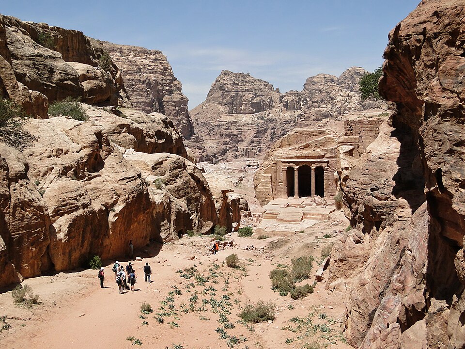 Garden Temple, Petra 01 — Petra, Jordan