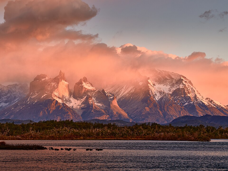 Cuernos del Paine in Torres del Paine National Park — Torres del Paine, Chile