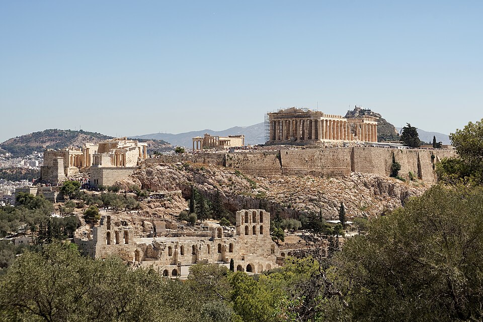 View of the Acropolis from Philopappos Hill, Athens, 20240601 1137 0117 — Athens, Greece