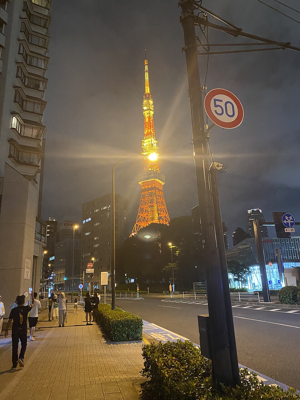 Tokyo tower at night 2024 — Tokyo, Japan