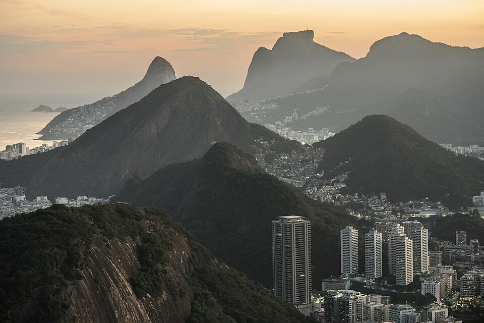 Rio de Janeiro city from Pão de Açúcar, Brazil — Rio de Janeiro, Brazil