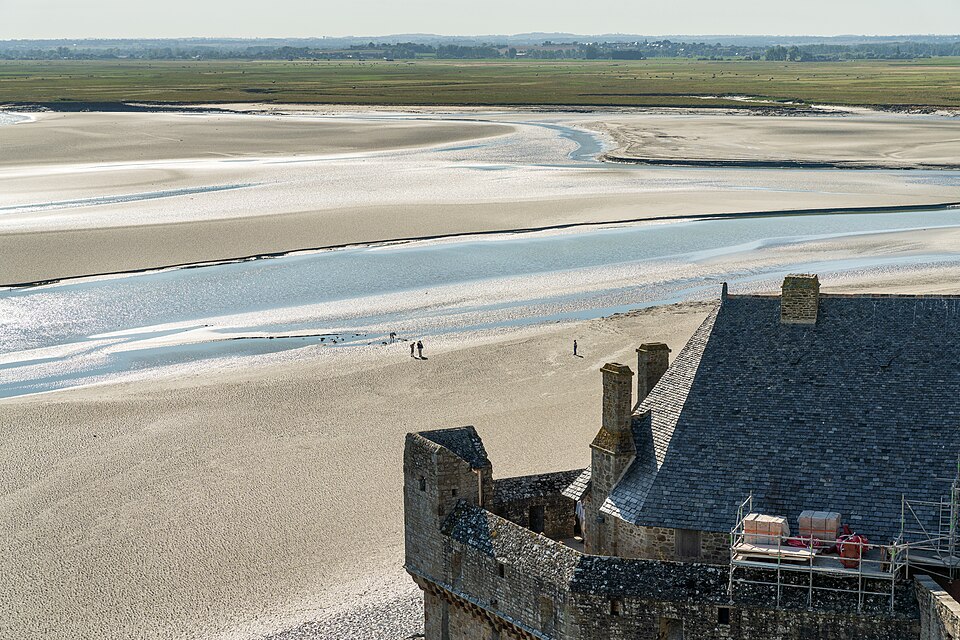 Mont St Michel – ramparts (3) — Mont Saint-Michel, France