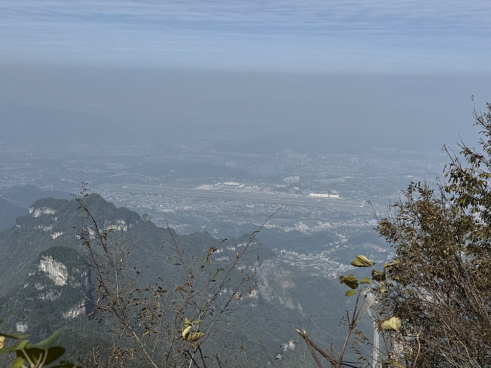 Zhangjiajie from Tianmen Mountain 06 — Zhangjiajie, China
