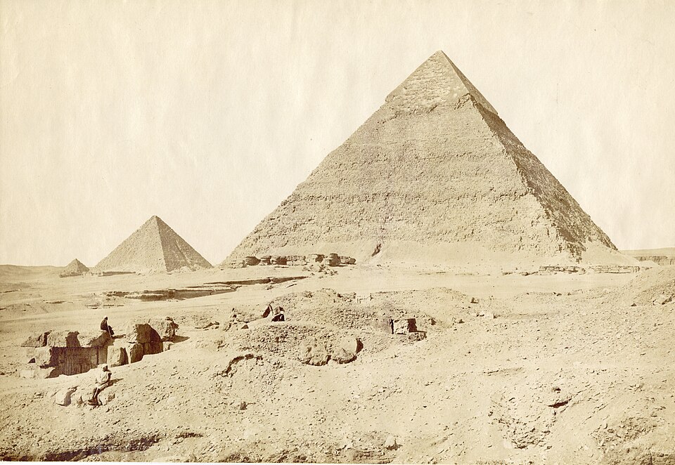 Giza, Pyramids, Pictures, 1870-1880, photo 1 of 27 - Archivio fotografico Museo Egizio, Tu — Giza, Egypt
