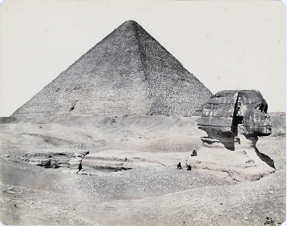 Giza, Pyramids, Pictures, 1870, photo 17 of 27 - Archivio fotografico Museo Egizio, Turin  — Giza, Egypt