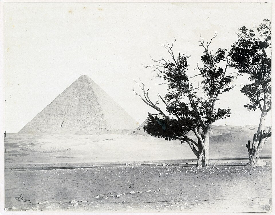 Giza, Pyramids, Pictures, 1870, photo 20 of 27 - Archivio fotografico Museo Egizio, Turin  — Giza, Egypt