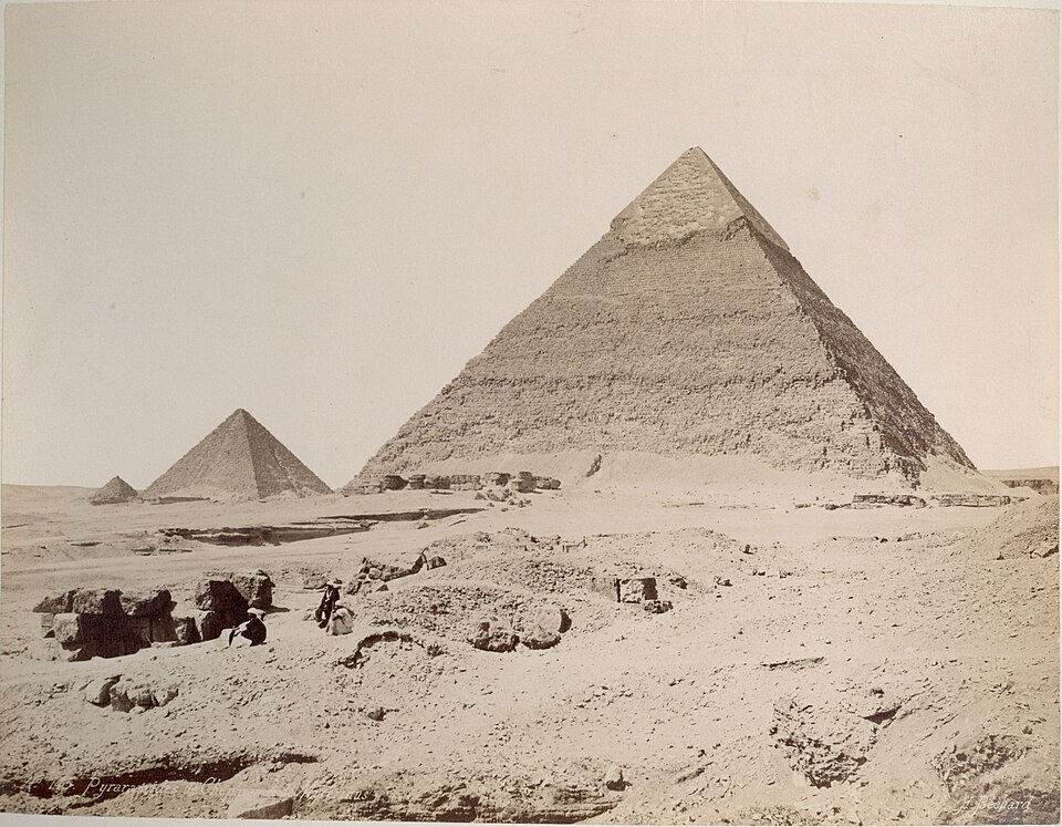 Giza, Pyramids, Pictures, photo 21 of 27 - Archivio fotografico Museo Egizio, Turin Album2 — Giza, Egypt