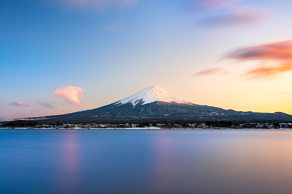Mount Fuji at sunset, March 2025 — Mount Fuji, Japan