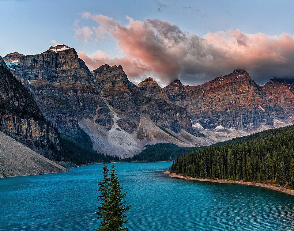 Moraine Lake Sunrise1 — Banff, Canada