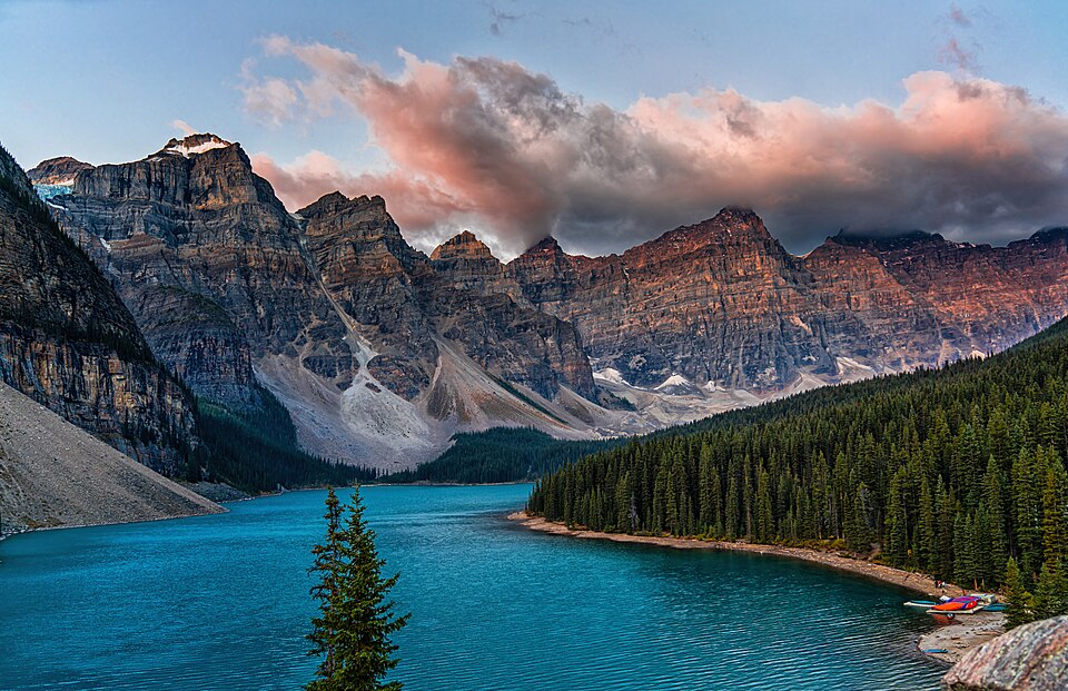Moraine Lake Sunrise2 — Banff, Canada