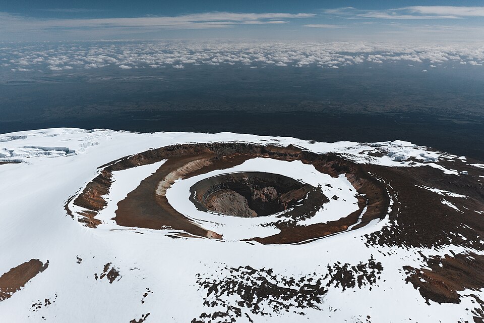 Reusch Crater Mount Kilimanjaro Tanzania — Mount Kilimanjaro, Tanzania