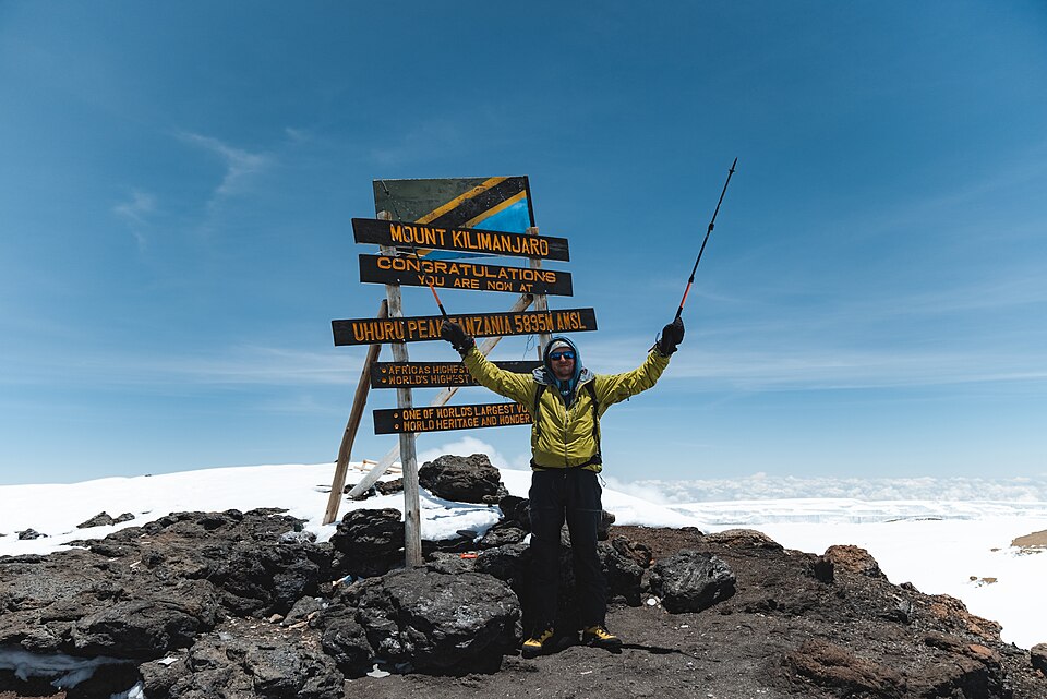 Uhuru Peak Mount Kilimanjaro Tanzania — Mount Kilimanjaro, Tanzania