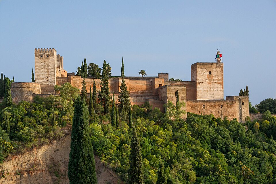 Alcazaba Alhambra Grenade Espagne — Granada, Spain