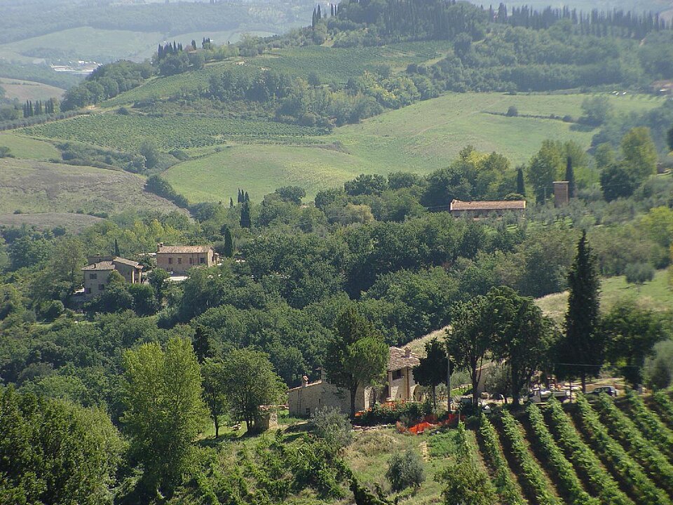 Tuscany Landscape Italy (332555784) — Val d'Orcia, Italy