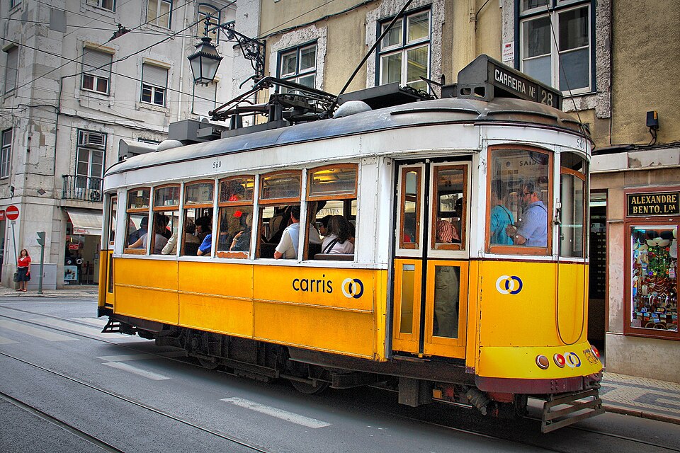 Tram 28; Lisbon (5282021178) — Lisbon, Portugal