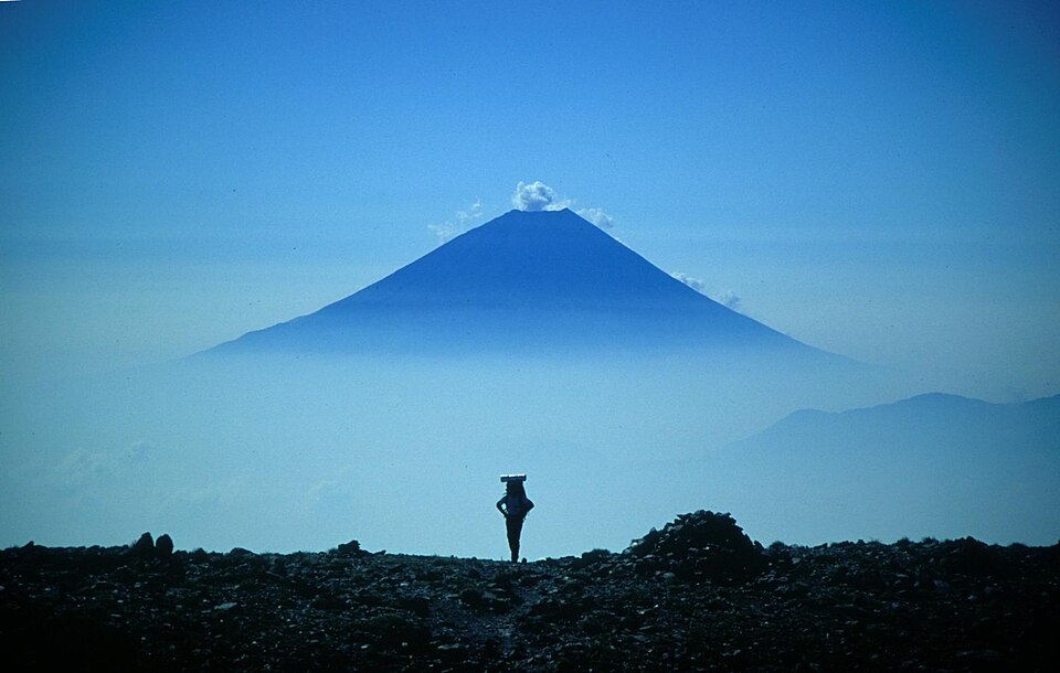 Mount Fuji from Mount Aino — Mount Fuji, Japan