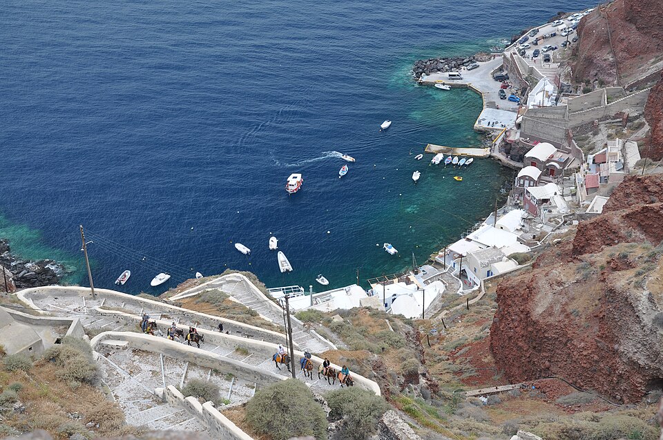 Oia, Ammoudi harbour, Santorini, Greece 001 — Santorini, Greece