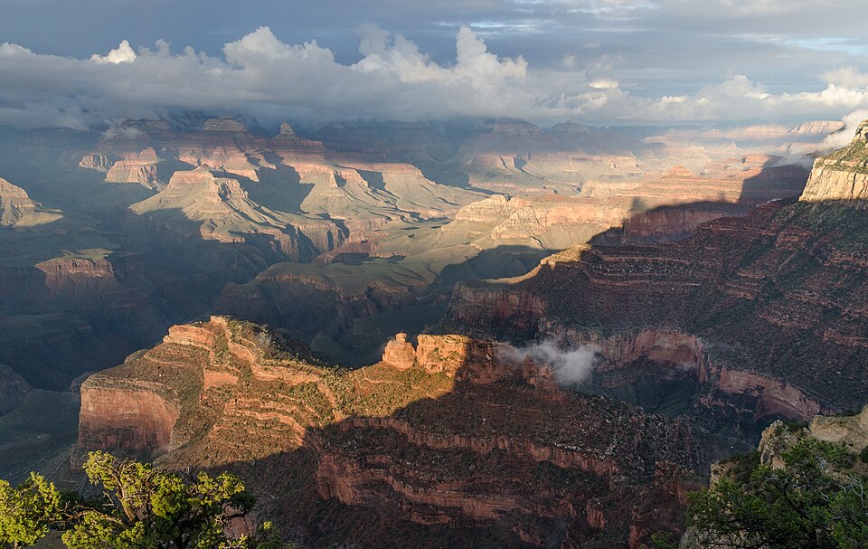 Grand Canyon Powell Point Evening Light 02 2013 — Grand Canyon, United States