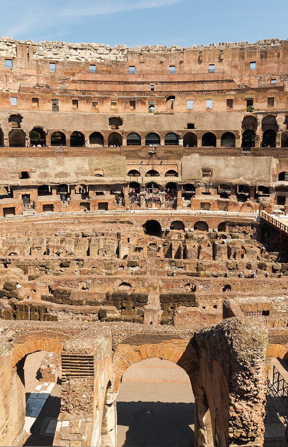 Colosseum largeur Rome Italy — Rome, Italy