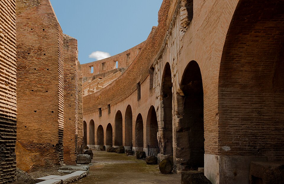 Deambulatoire Colosseum Rome Italy — Rome, Italy