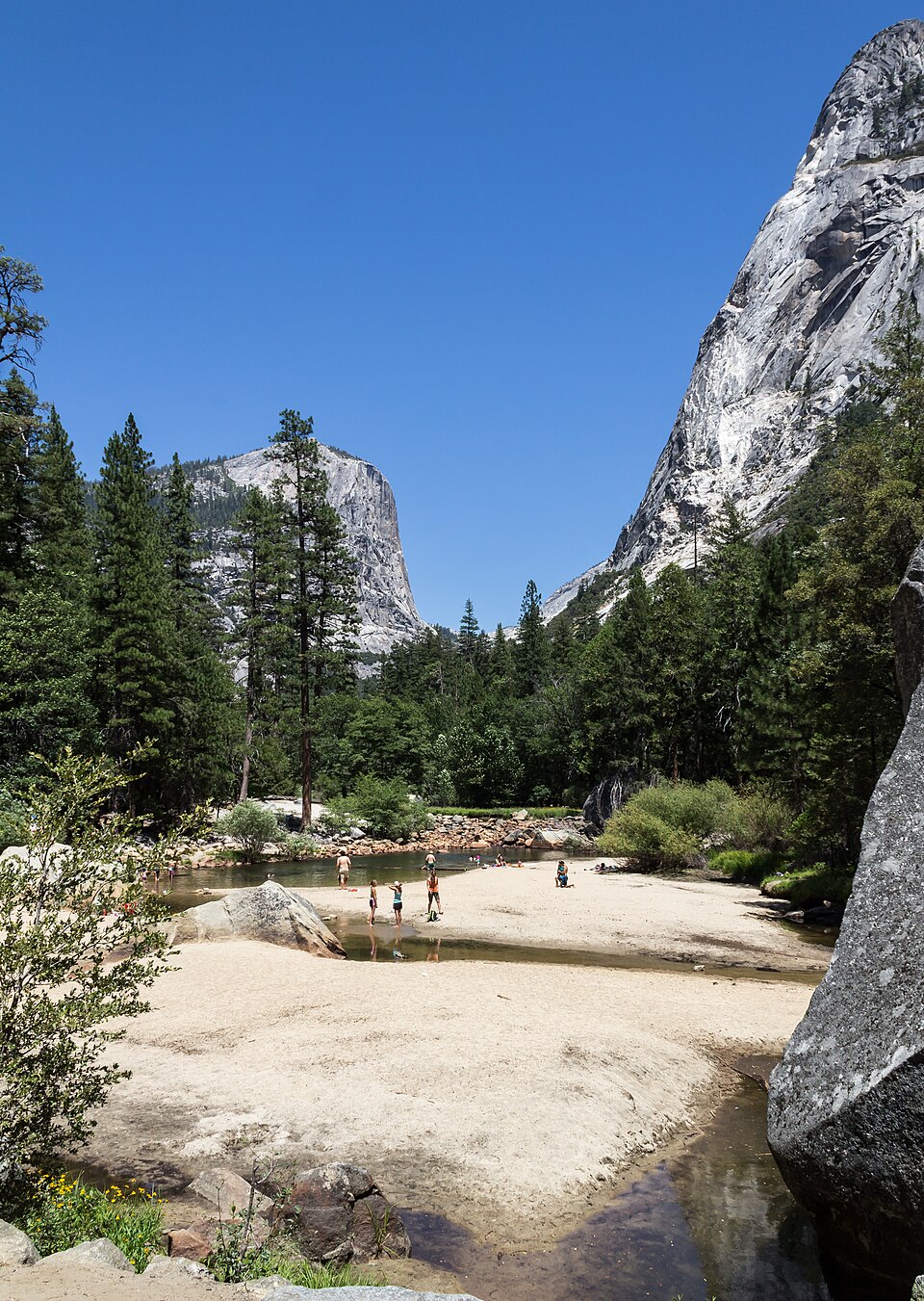 Yosemite National Park (California, USA), Yosemite Valley, Mirror Lake -- 2012 -- 4685 — Yosemite, United States