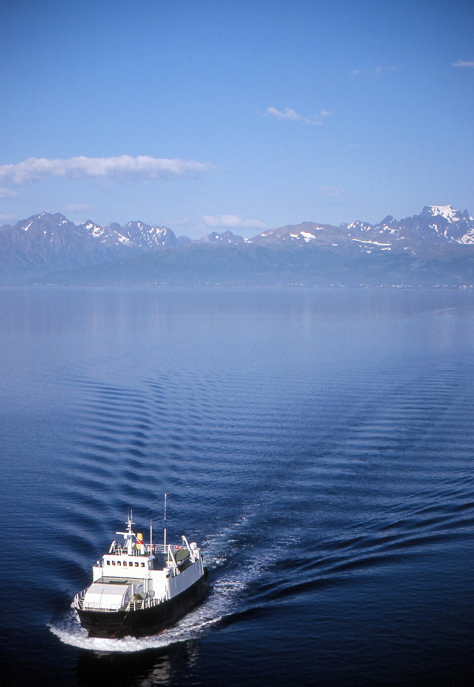 Ferry - Lofoten Islands, Norway - June 27, 1989 — Lofoten, Norway