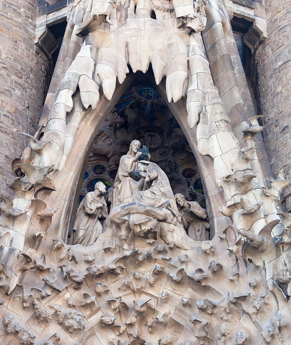 Detalle da Sagrada Familia. Barcelona B22 — Barcelona, Spain