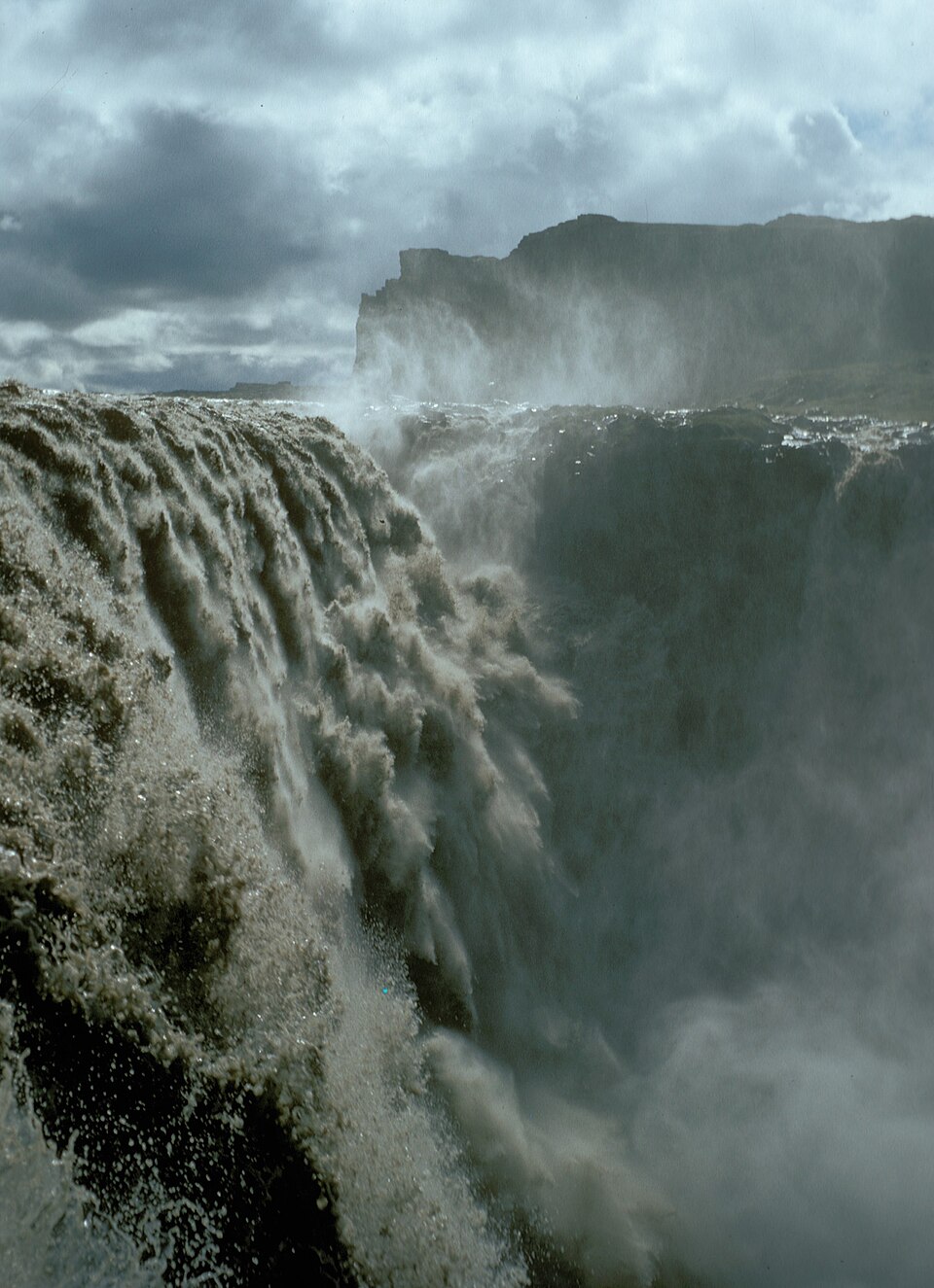 Iceland Dettifoss 1972 — Skógafoss, Iceland