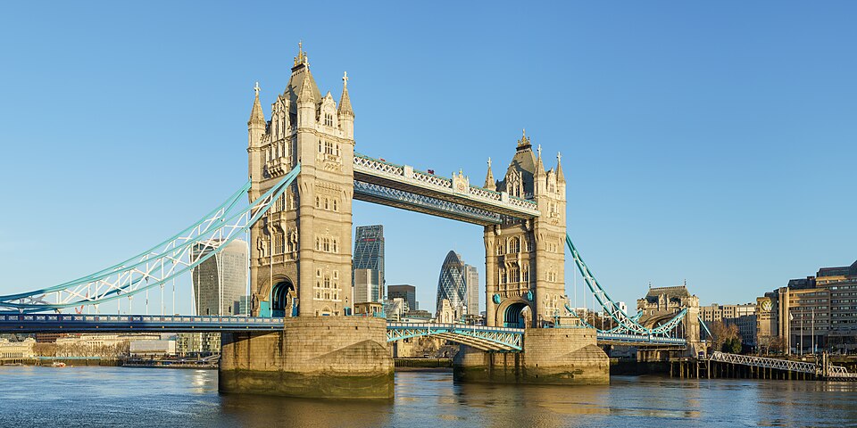 Tower Bridge from Shad Thames — London, United Kingdom