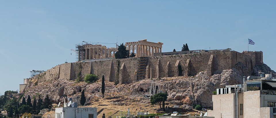 Acropolis Parthenon Athens Greece — Athens, Greece