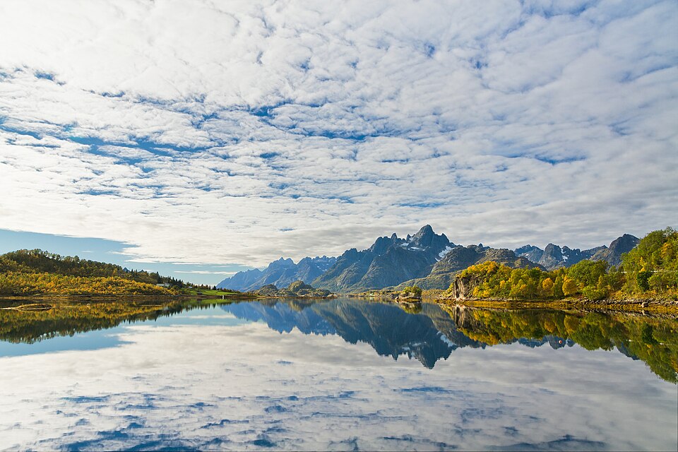 Afternoon at Tennfjorden, Raftsundet, Hinnøya, Norway, 2015 September — Geirangerfjord, Norway