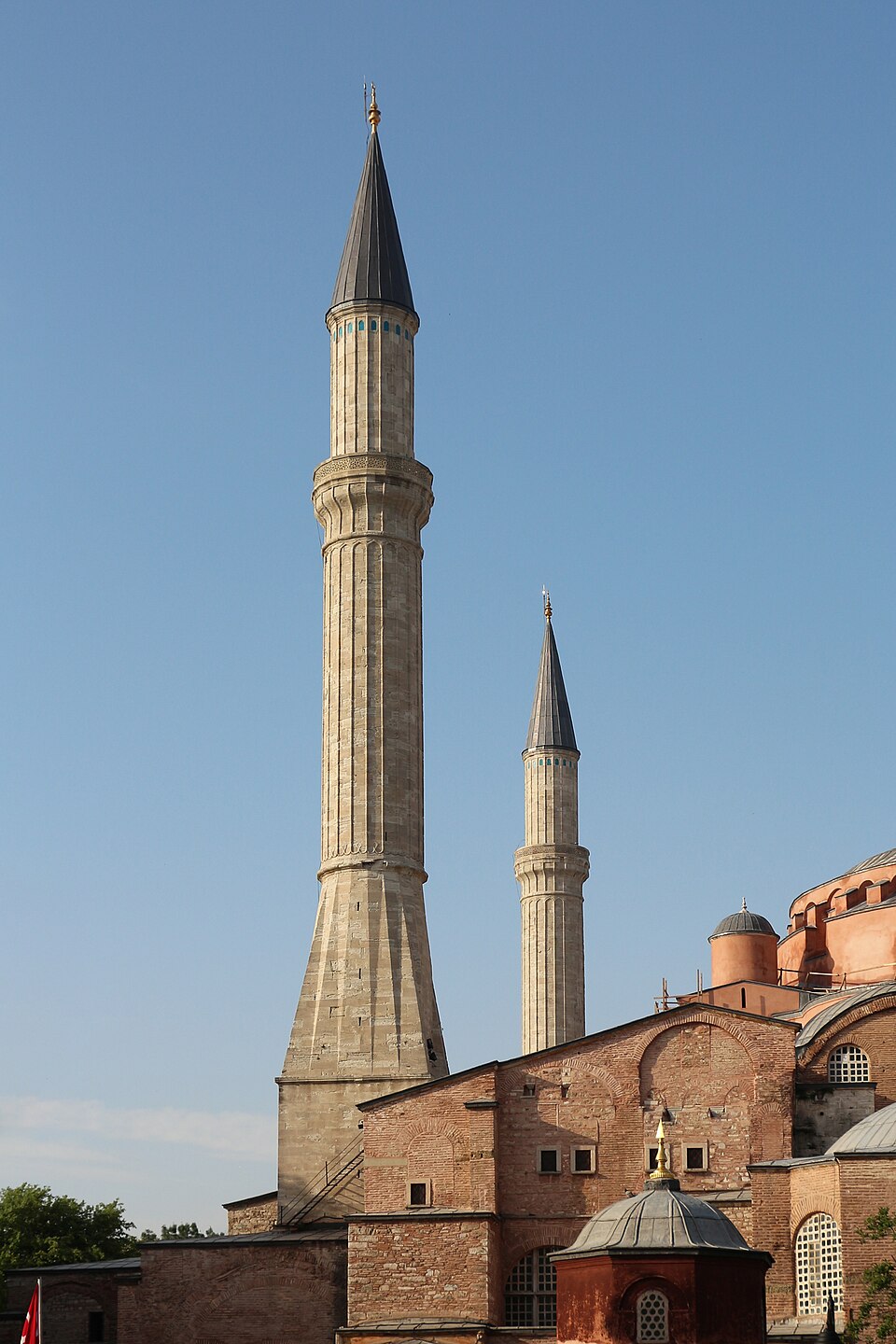 Minarets of Hagia Sophia, Istanbul — Istanbul, Turkey