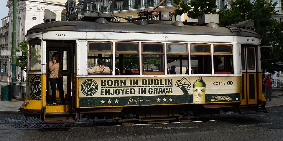 Tram in Lisbon 2 — Lisbon, Portugal