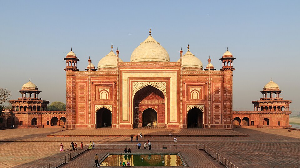 Agra 03-2016 08 Taj Mahal complex — Agra, India