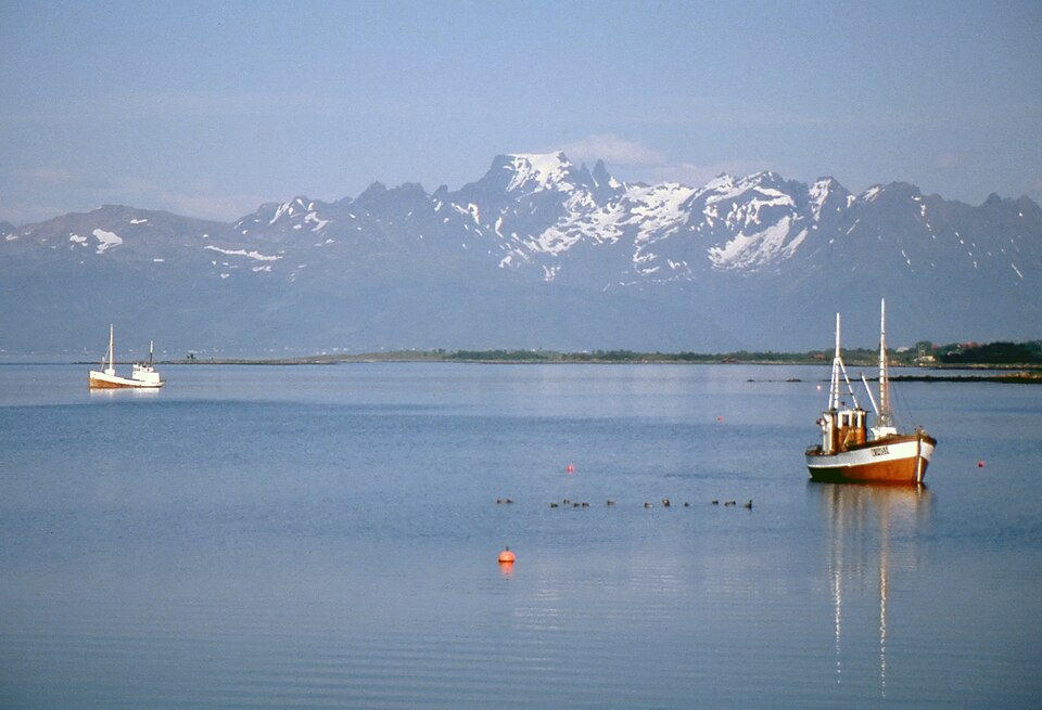 Lofoten Islands - Norway - June 1989 03 — Lofoten, Norway
