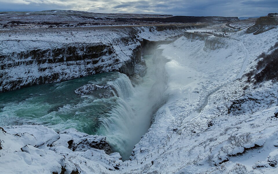Iceland - 2017-02-22 - Gullfoss - 3684 — Skógafoss, Iceland